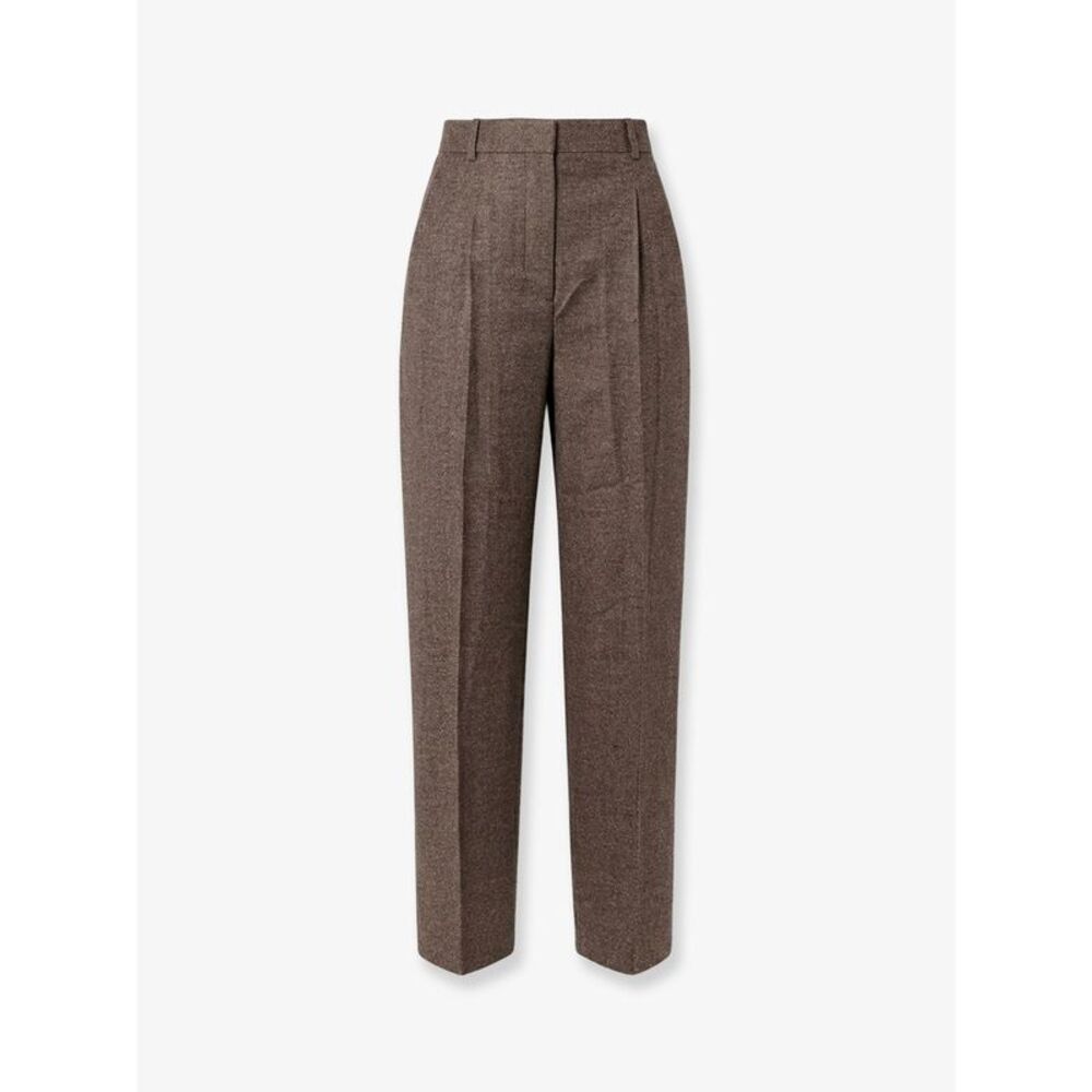 Toteme Women Viscose And Certified Wool Trousers